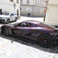 Dolazak Mate Rimca na Vizionar godine s automobilom Rimac Nevera