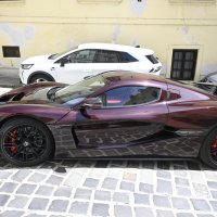 Dolazak Mate Rimca na Vizionar godine s automobilom Rimac Nevera