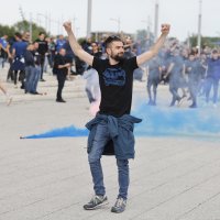 Dinamo - Rijeka, navijači prije utakmice, finale Kupa, 13.5.2026.