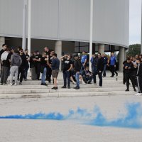 Dinamo - Rijeka, navijači prije utakmice, finale Kupa, 13.5.2026.