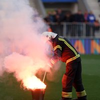 Dinamo - Rijeka, bakljada navijača, finale SuperSport Hrvatski nogometni Kup, 13.5.2026.