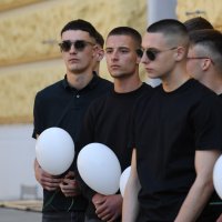 Maturanti ispred suda u Šibeniku