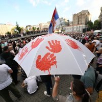 Prosvjed pod nazivom 'Ti i ja, Slavija, jer studenti pobjeđuju'