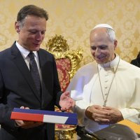 Gordan Jandroković kod pape Lava