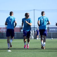 Luka Modrić sa zaštitnom maskom na licu odradio prvi trening, 29.5.2026.