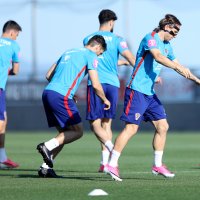 Luka Modrić sa zaštitnom maskom na licu odradio prvi trening, 29.5.2026.