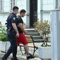Privođenje četvorice muškaraca osumnjičenih za otmicu kod Arena centra