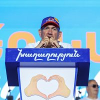 Predizborni skup simpatizera premijera Nikola Pašinjana u Armeniji