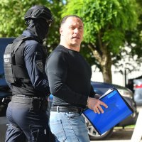 Srđan Mlađan na sudu