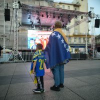 Gledanje utakmice BiH u Zagrebu