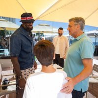 LeBron James i Andrej Plenković sa sinom