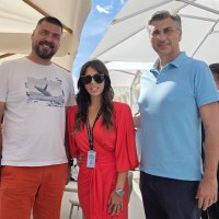 Božidar Blaslov, Kristina Burja, Andrej Plenković