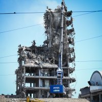 Rušenje Vjesnika se nastavlja i nedjeljom