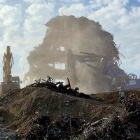 Posljednji ostaci na žgarištu Vjesnikova nebodera