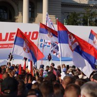 Aleksandar Vučić, skup SNS-a u Beogradu
