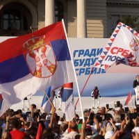 Aleksandar Vučić, skup SNS-a u Beogradu