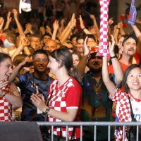 Slavlje pobjede Vatrenih u Zagrebu