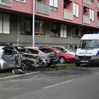 Požar automobila na Vrbanima
