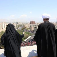Ispraćaj iranskog ajatolaha Alija Hameneija