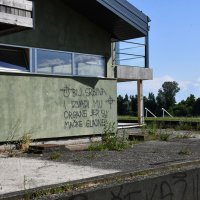 Mrzilački grafit u Slavonskom Brodu