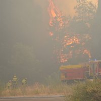 Požar na jugu Francuske