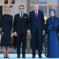 Recep Tayyip i Emine Erdogan, Emmanuel i Brigitte Macron