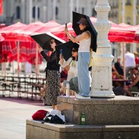 Turisti u Zagrebu