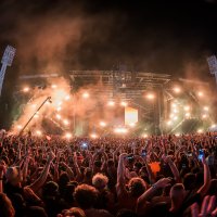 Druga večer festivala 'Ultra Europe', koncert Calvina Harrisa