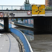 Poplava podvožnjaka u Slavonskom Brodu