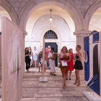 Izložba Saše Šekoranje u atriju palače Sponza