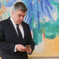 Susret Milanovića i Plenkovića na Pantovčaku 2020.