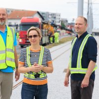 Obilazak radova na Sarajevskoj cesti