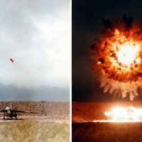 Prilaženje Tomahawka cilju i njegova detonacija
