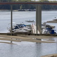 Rijeka Dunav je kod Batine dosegnula povijesno najniži vodostaj