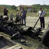 Vađenje njemačkog vozila iz Dunava kod Batine 2003. godine
