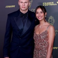 Erling Haaland i Isabel Haugseng Johansen