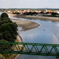 Nizak vodostaj Drave kod Osijeka