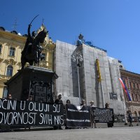 Antiratna akcija uoči 31. obljetnice VRO Oluja