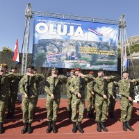 Knin: Generalna proba na stadionu Dinara za obljetnicu Oluje