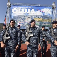 Knin: Generalna proba na stadionu Dinara za obljetnicu Oluje