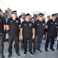 Postrojavanje IX. bojne HOS-a Rafael vitez Boban u Kninu
