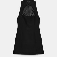 Zara mini crna haljina