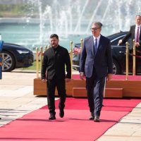 Aleksandar Vučić i Volodimir Zelenski u Beogradu