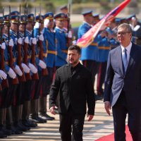 Aleksandar Vučić i Volodimir Zelenski u Beogradu