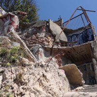 Rijeka: Urušeni balkon napuštenog objekta na Pećinama