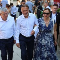 Dolazak uzvanika na 311. Sinjsku alku