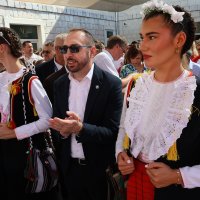 Dolazak uzvanika na 311. Sinjsku alku