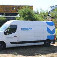 I dva dana nakon nesreće električni vlak stoji na mjestu sudara