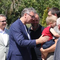 Aleksandar Vučić u Bunaru kod Jagodine