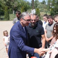 Aleksandar Vučić u Bunaru kod Jagodine